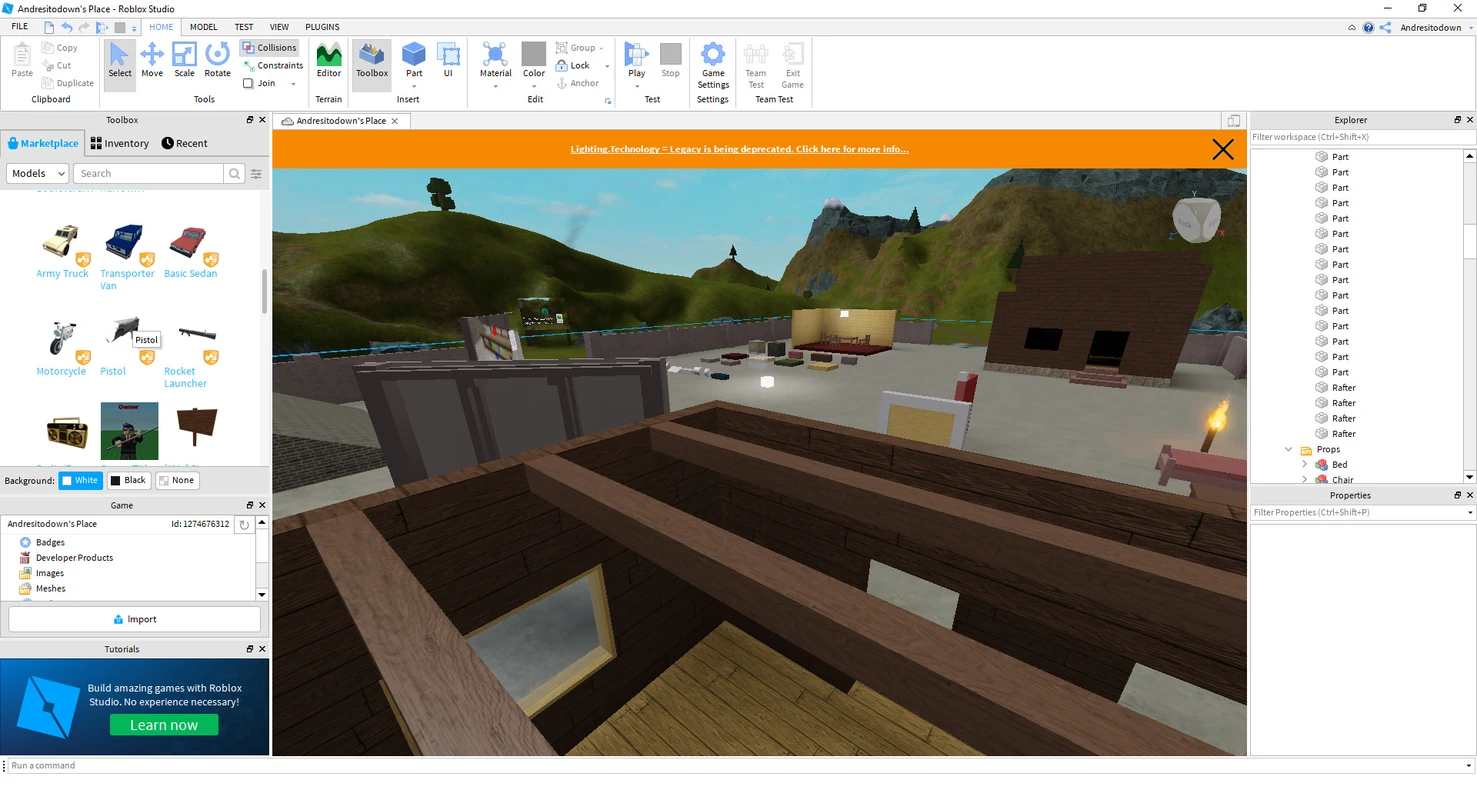 Collaboration-oriented view with team presence in the editor